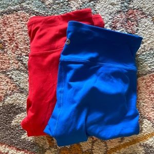 2 pairs* 90 Degree By Reflex leggings